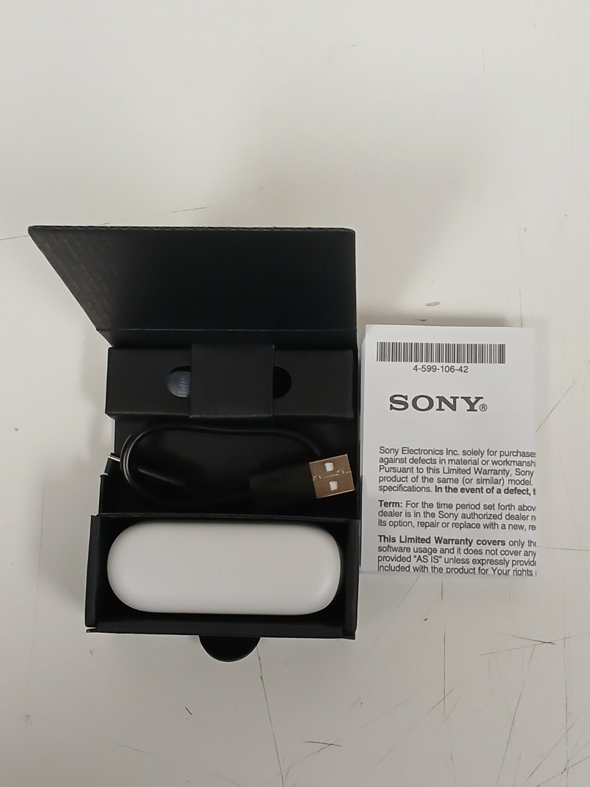 Sony WF-C510 Wireless Earbuds, White