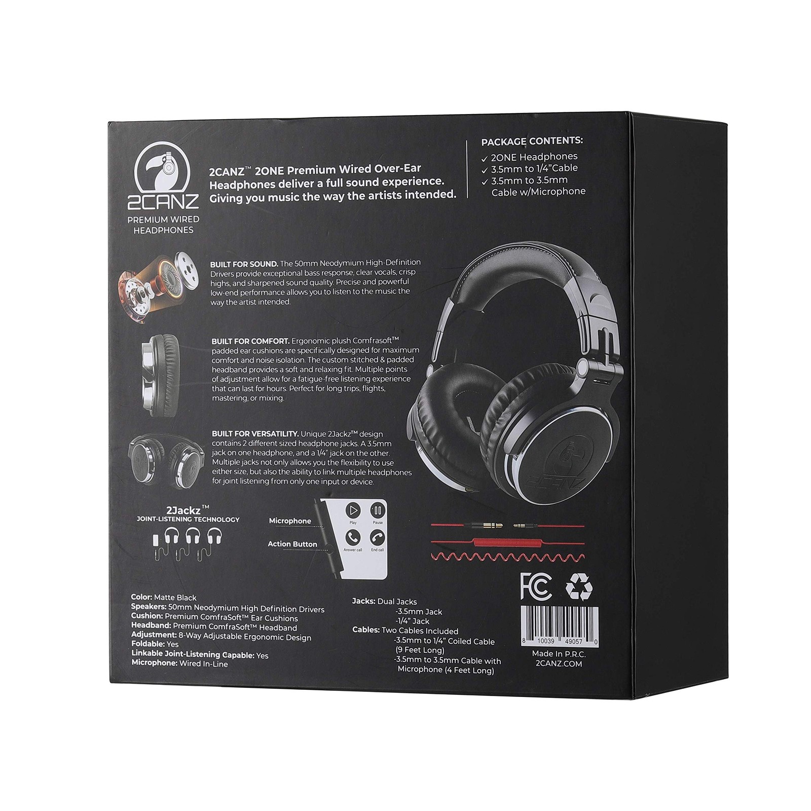 Audifonos Profesionales Auriculares para DJ Headphone Professional. Nuevo