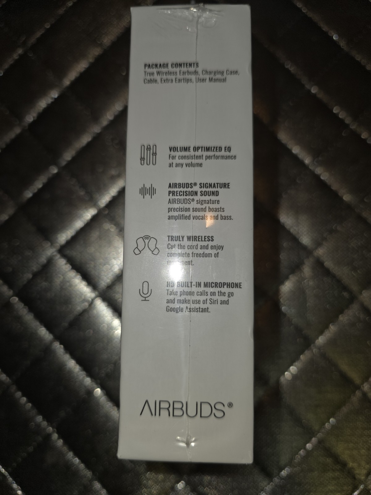 AIRBUDS Air 2 – 2G Second Generation – True Wireless Bluetooth Earbuds – White