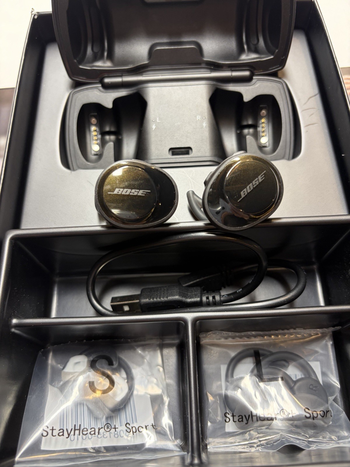 Bose SoundSport Free In Ear Wireless Headphones – Black