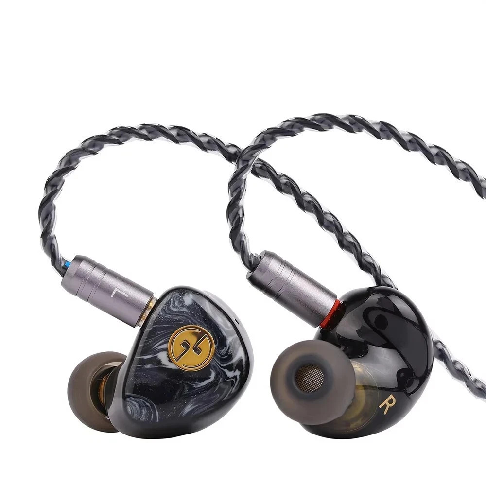 TINHIFI T3 Plus Resin HIFI In Ear Earphone Monitor 10mm Driver Earbud Bass Music