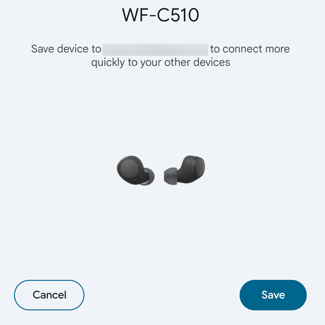 Sony WF-C510 Truly Wireless Black Earbuds WFC510/BZ