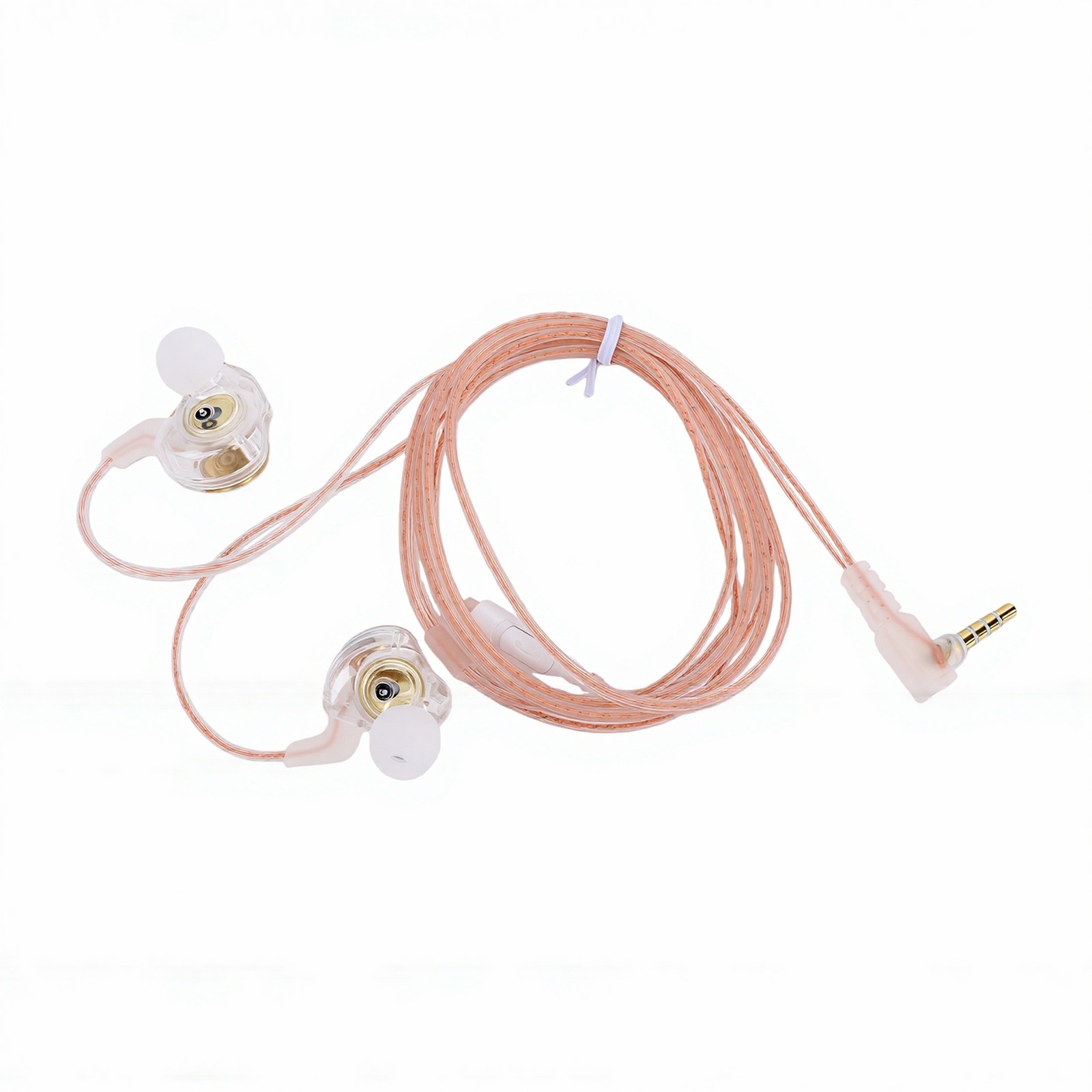 Wired Gaming Earbuds With Mic HiFi Deep Bass 3.5mm Wired IEM Gaming Headpho HCTQ