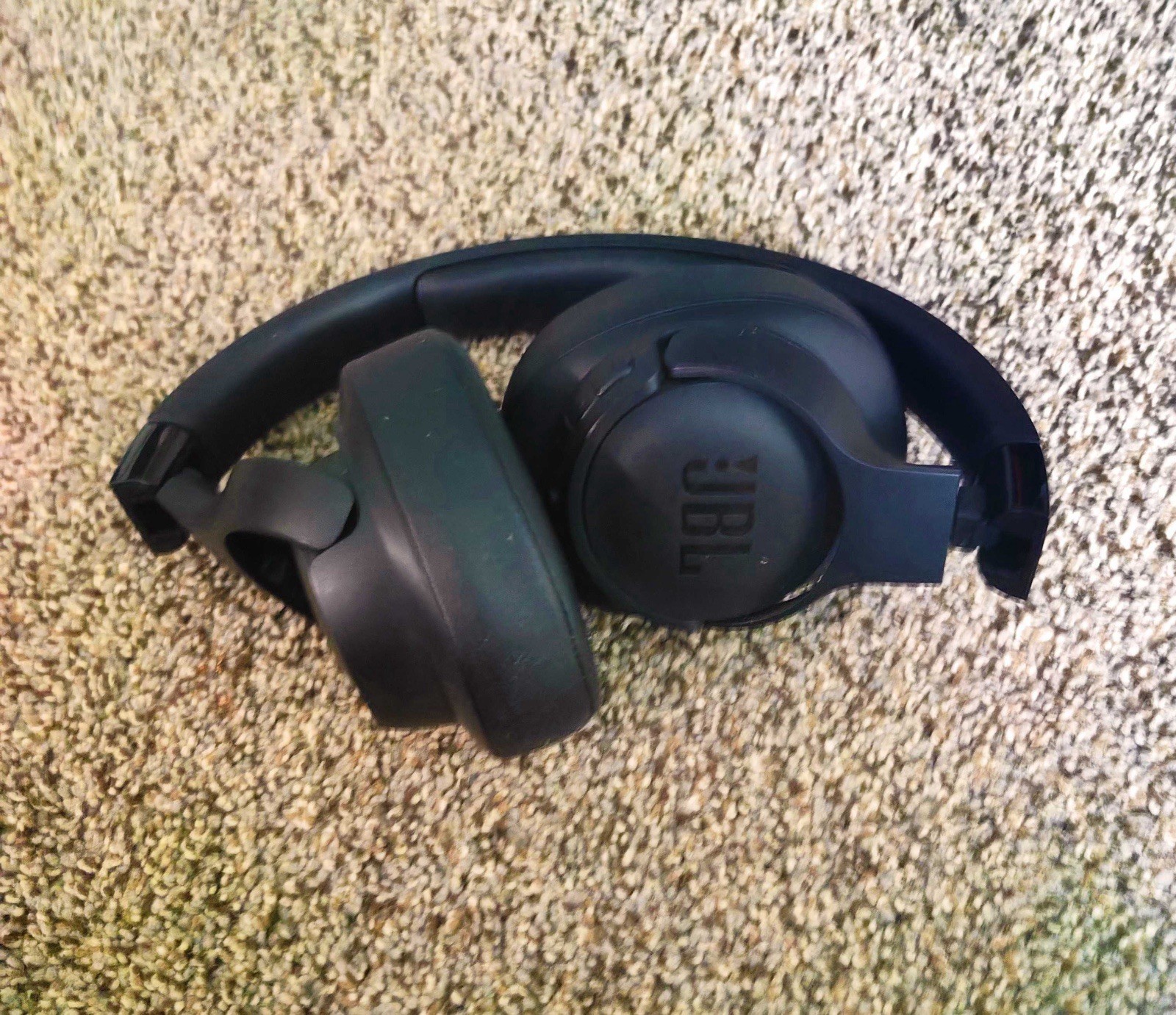JBL TUNE 750BTNC Over-Ear Headphones Black Bluetooth 3.5mm USB-C Used