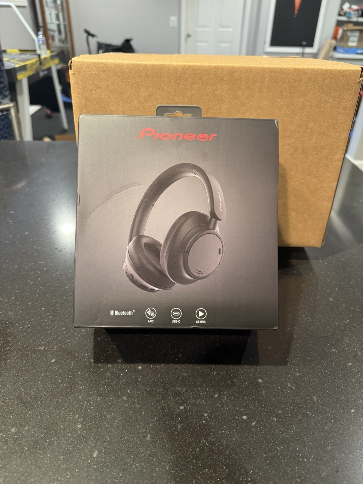 Pioneer A35-BK Headphones – Wireless Bluetooth Headset
