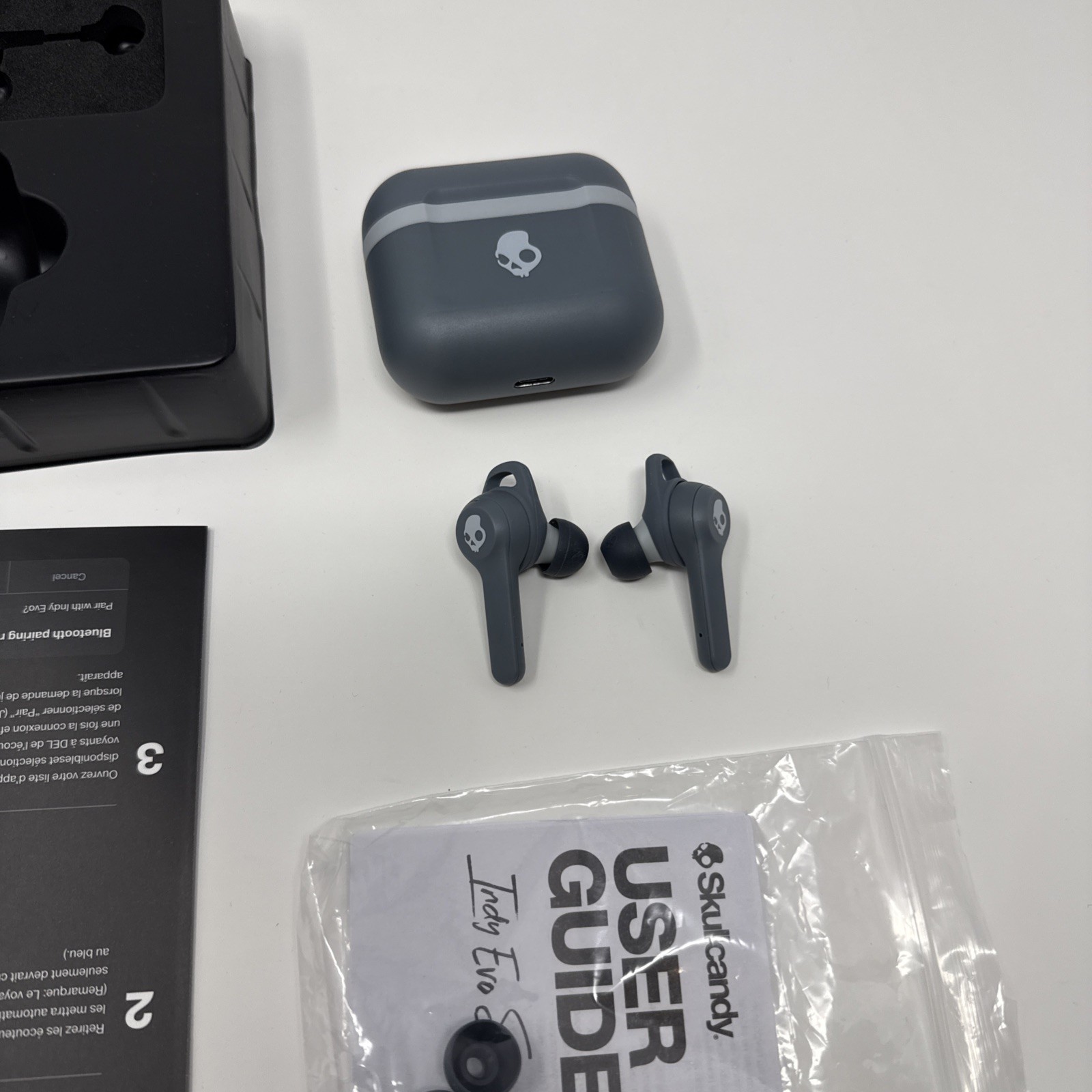 Skullcandy Indy Evo True Wireless In-Ear Earbud – Chill Grey NEW