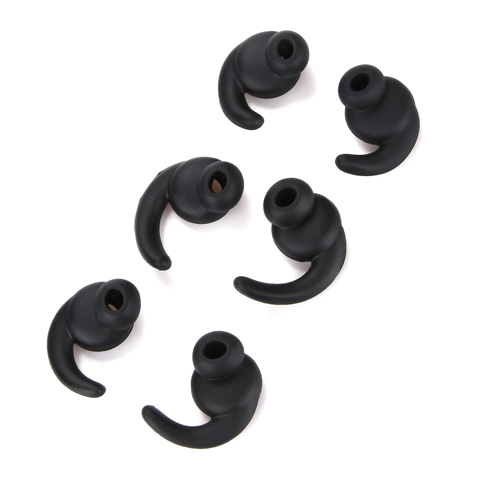 3 Pair Silicone Eartips Earbuds For JBL Synchros Reflect BT & Mini BT Earphone