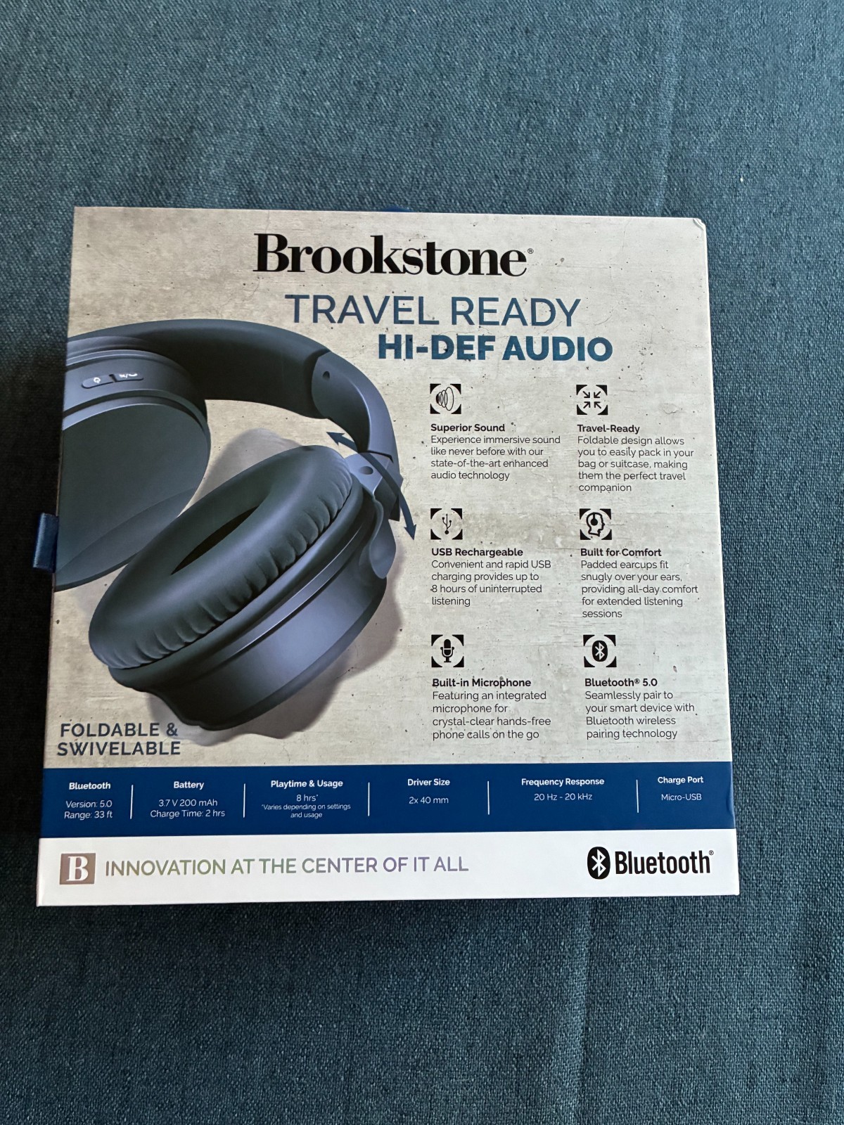 Brookstone wireless headphones