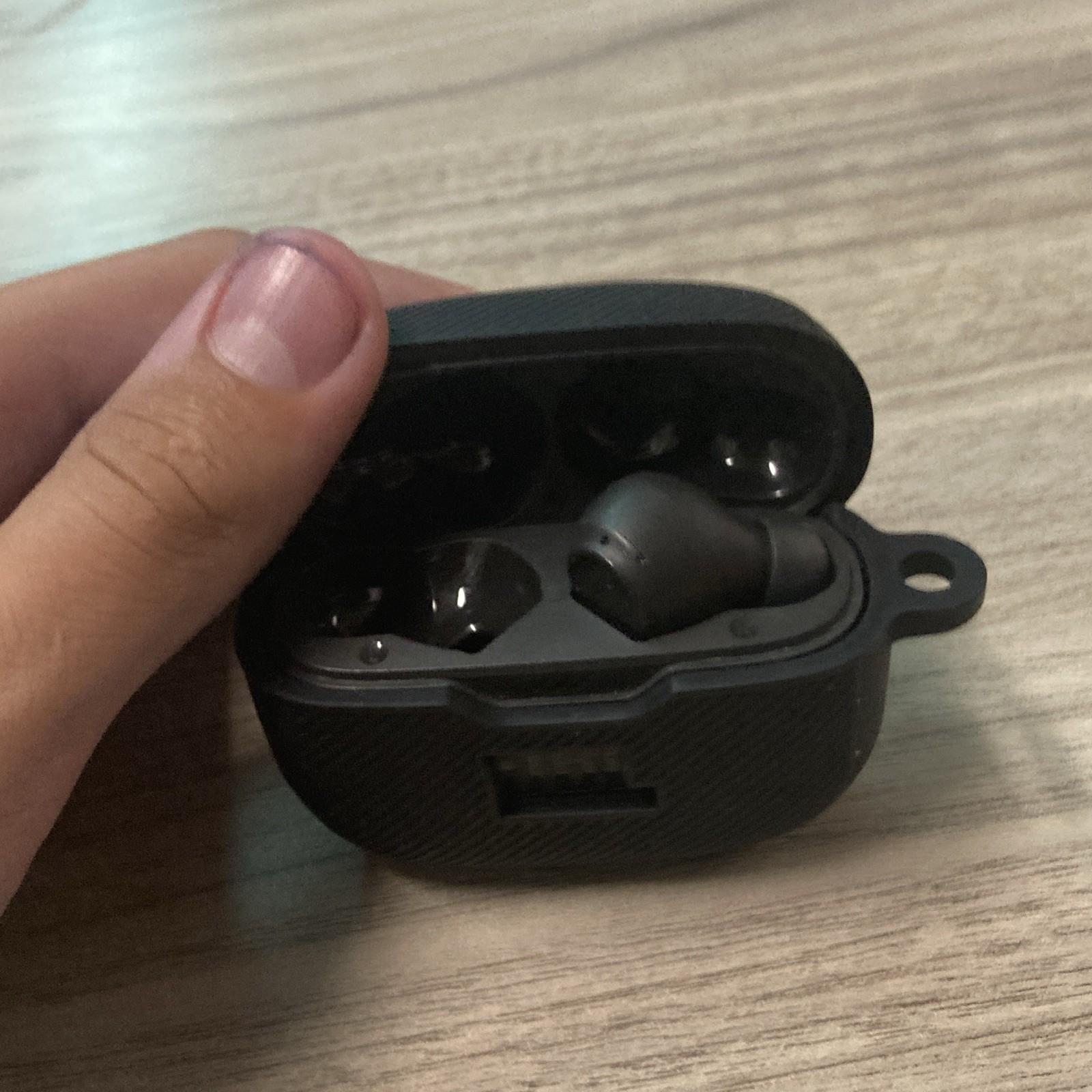 JBL Black Wireless Bluetooth In-Ear Earbuds with Charging Case