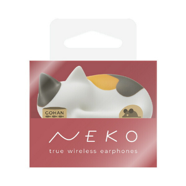 radius NEKO True Wireless Earphones Bluetooth Mike HP-C28BTM Japan New