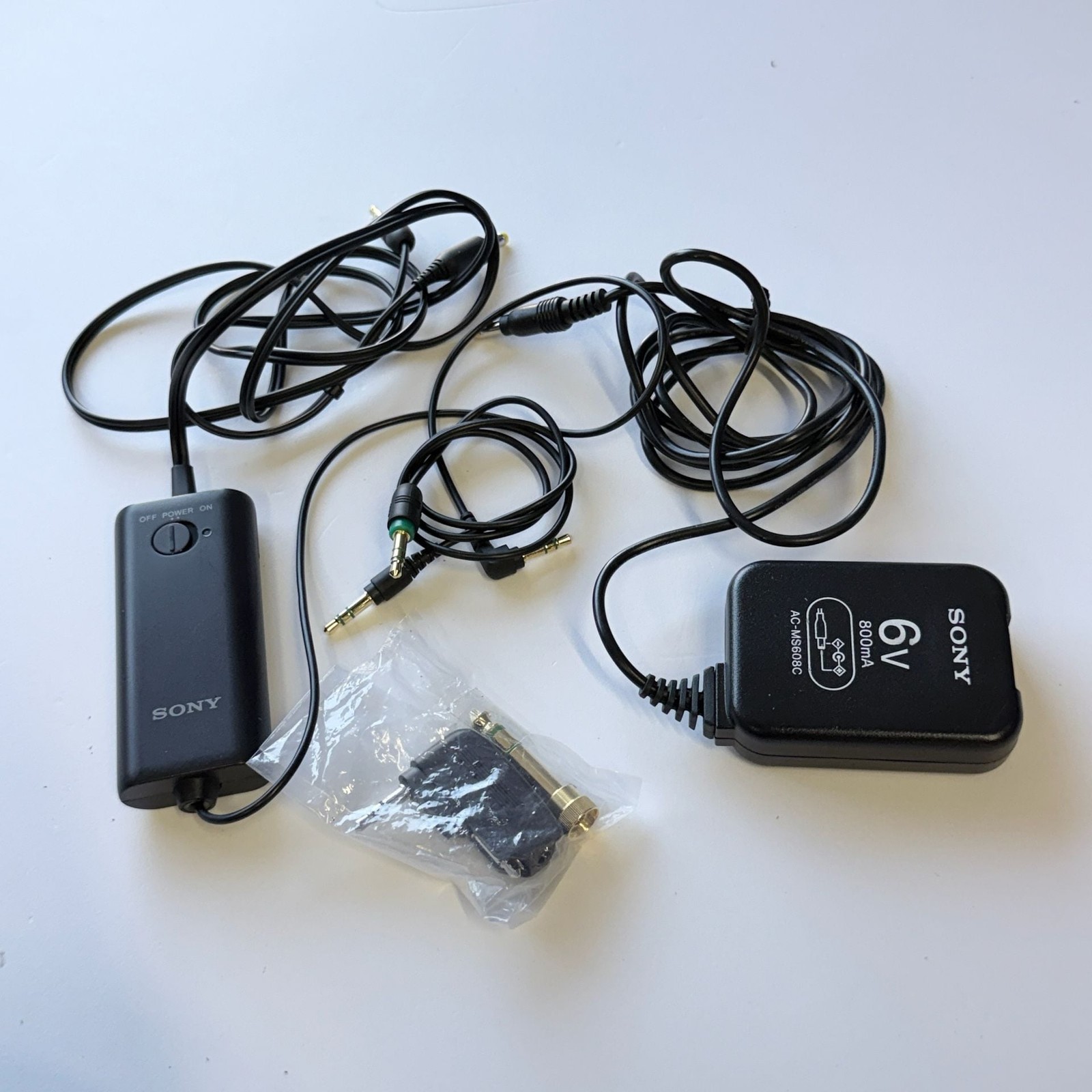 Sony MDR-NC500D Digital Noise Canceling Headphones with AC Adapter and Case
