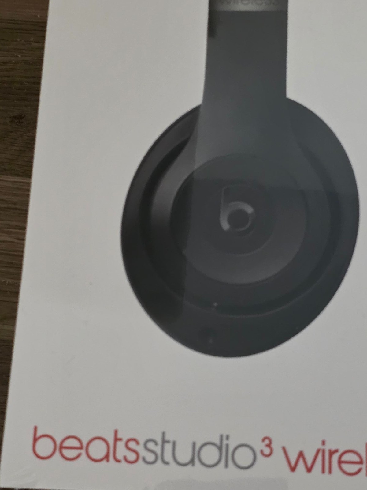 Beats by Dr. Dre Studio3 Over the Ear Wireless Headphones – Black