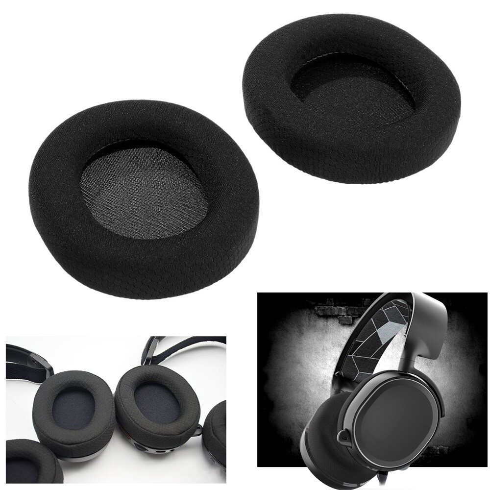 1 Pair Earphone Foam Earpad 3.74×3.15×0.79in Headphone Earcap Replace Cushion