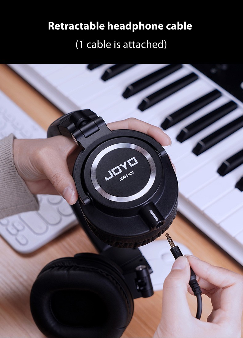 JOYO JMH-01 Professional Studio Monitoring Headphones