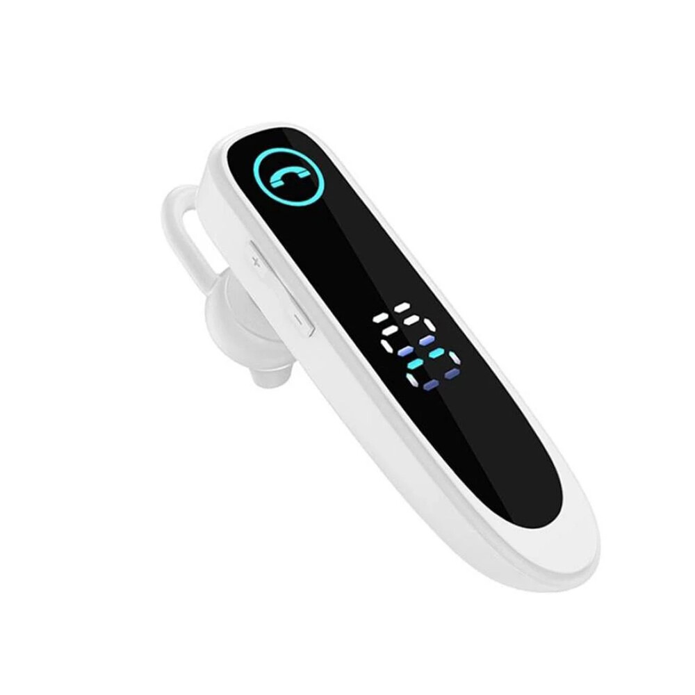 Bluetooth 5.0 Earpiece Noise Cancelling Headphone Driving Trucker In Ear Headset