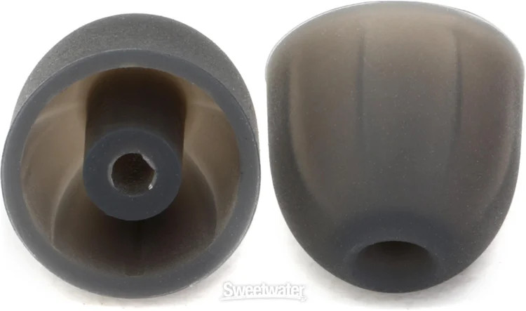 Westone Star Silicone Eartips – 12mm Black Size (5 pairs)