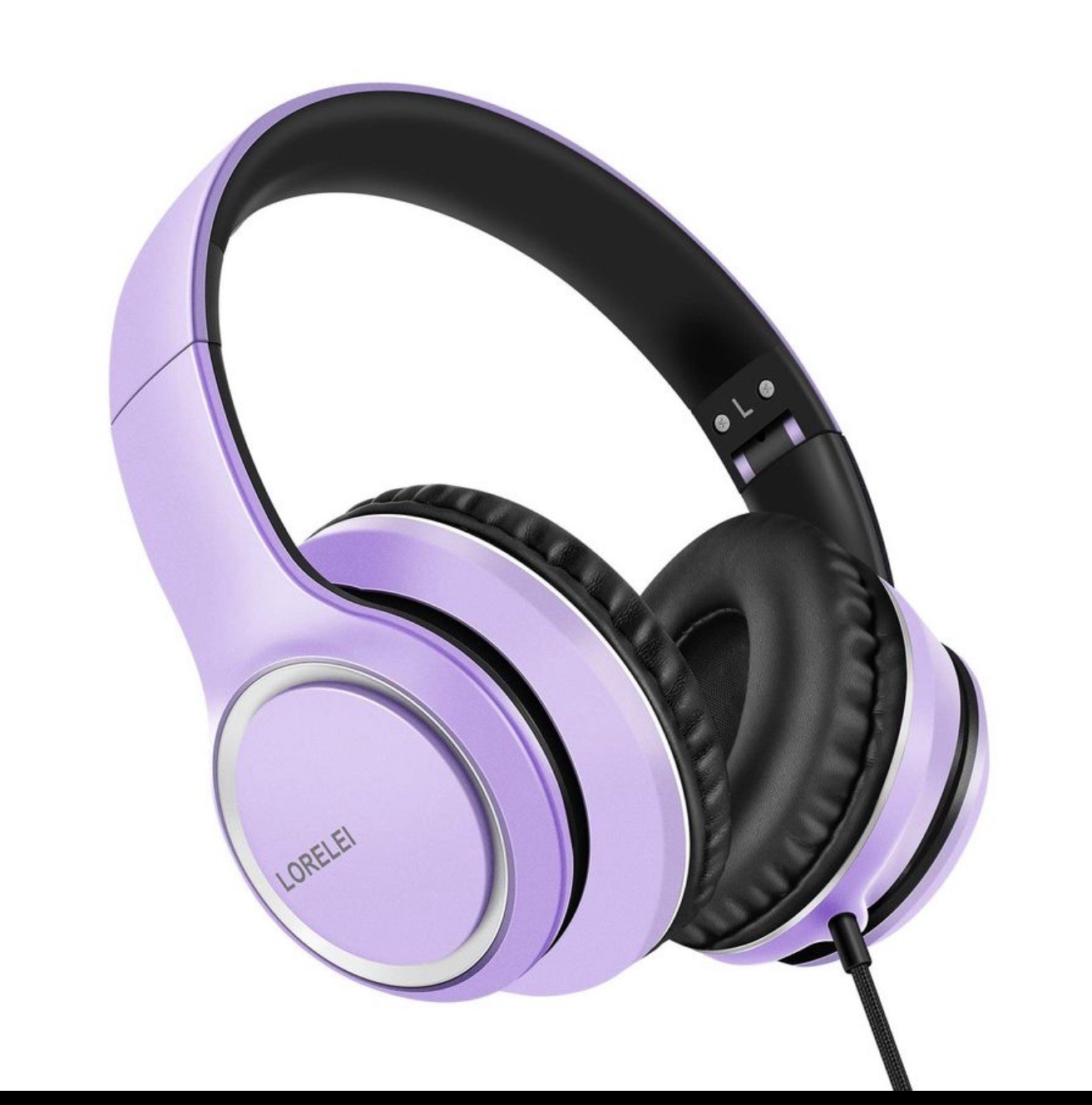 OverEar Wired Headphones with Microphone