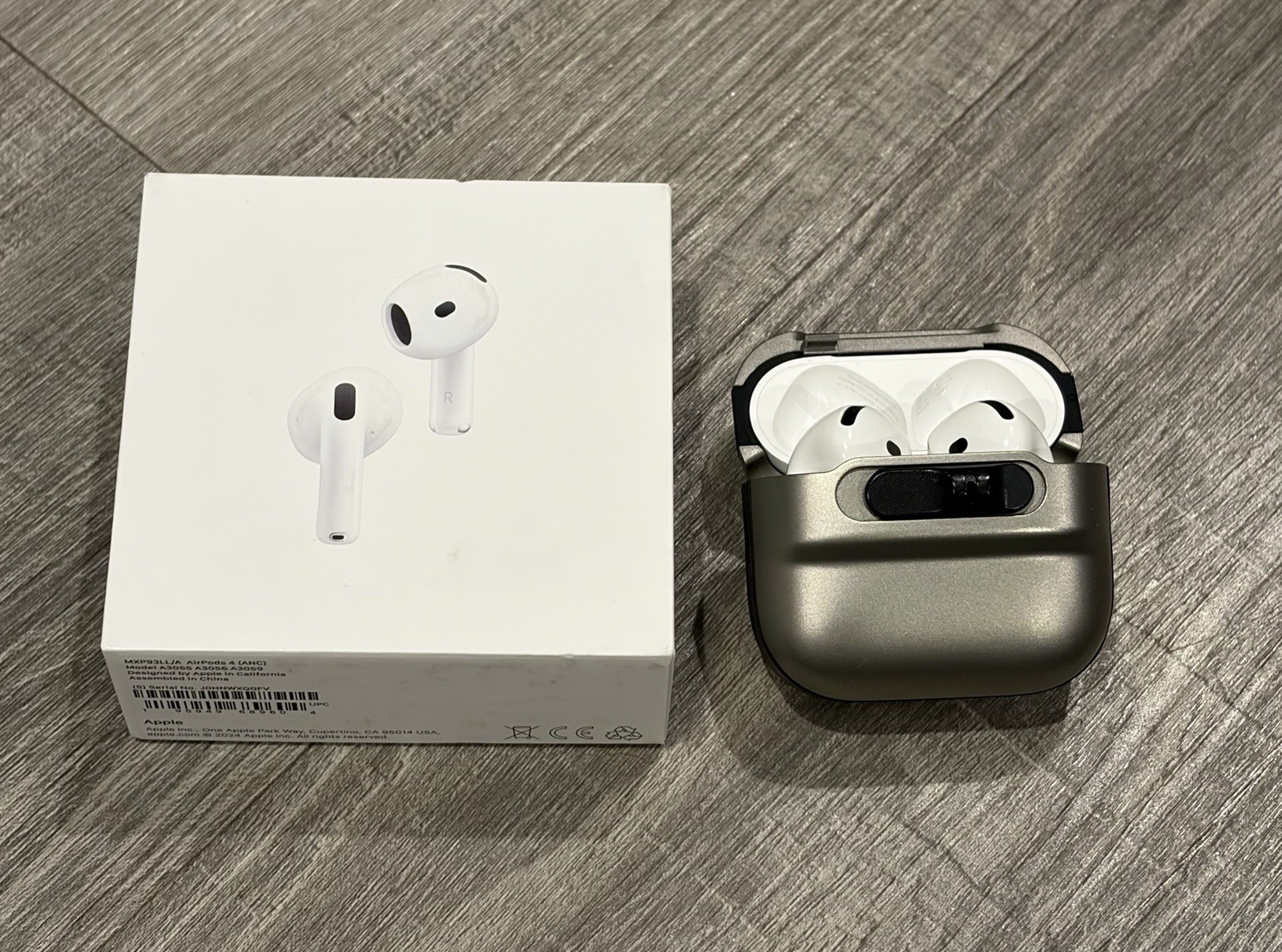 Apple Airpods 4th Generation Earbuds with Active Noise Canceling ANC w/ Case