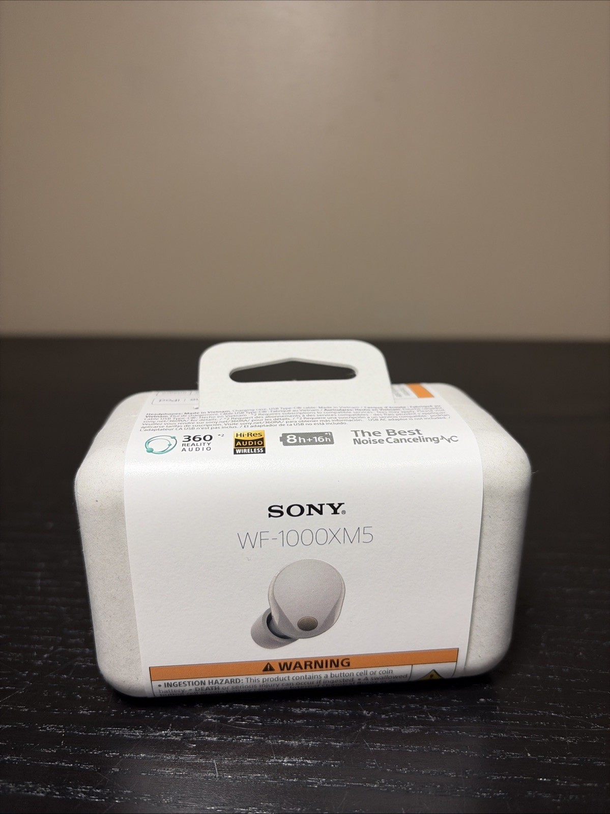 Sony WF-1000XM5/SZ Wireless Noise Canceling Earbuds – New Sealed