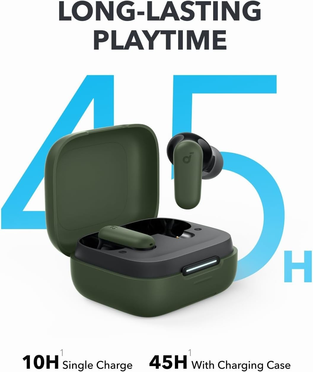 soundcore P30i A3959 by Anker 45h Playtime IP54 Bluetooth 5.4 Noise Cancelling