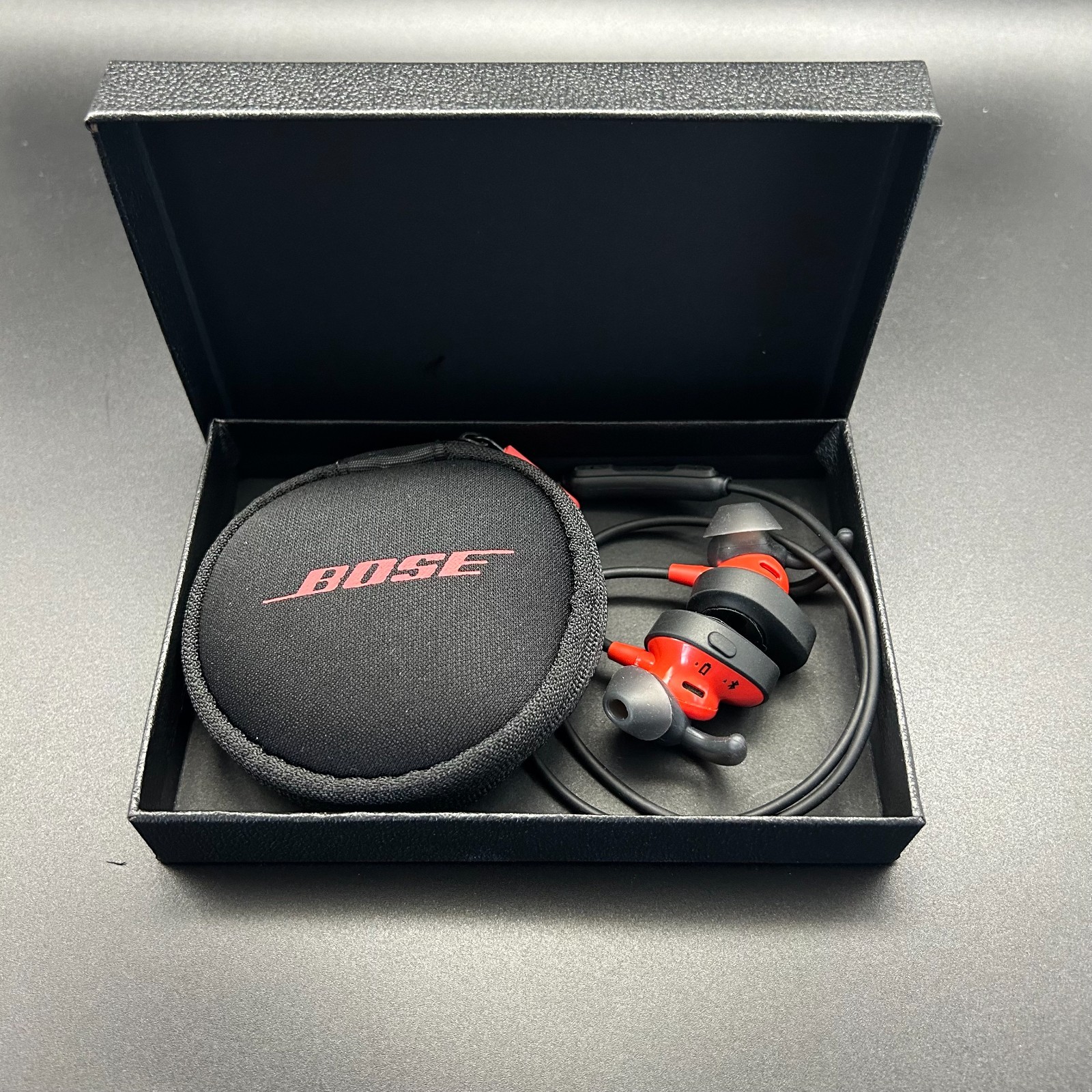 Bose SoundSport Wireless In Ear Bluetooth Sweat-Resistant Headphones-Red #1