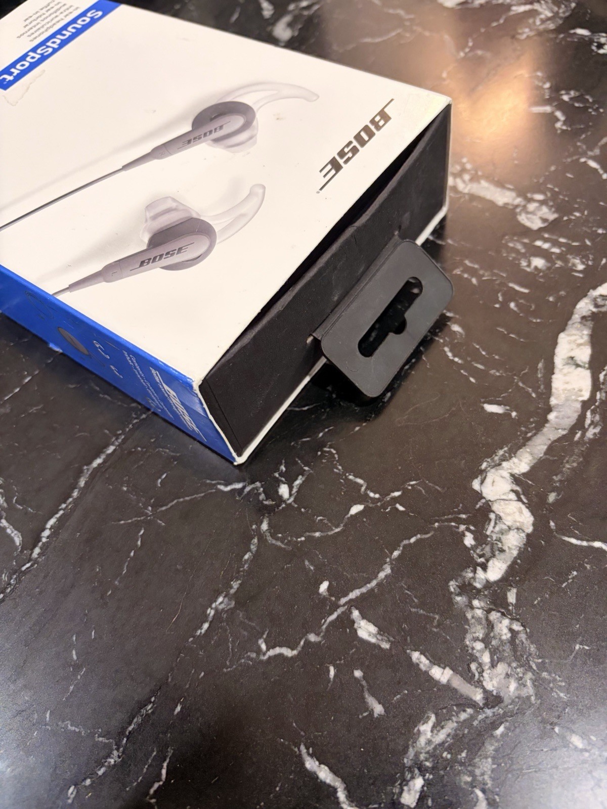 Bose SoundSport In-Ear Wired Headphones Gray – With Box & Manuals – USED