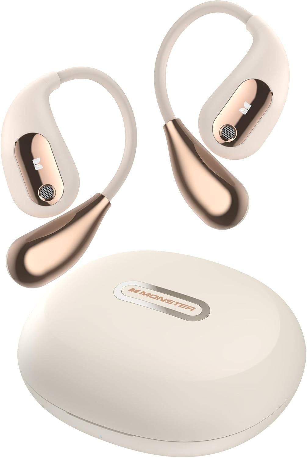 MONSTER Open Ear Headphones,Stereo Sound, Wireless Headphones 30 Hours Playback