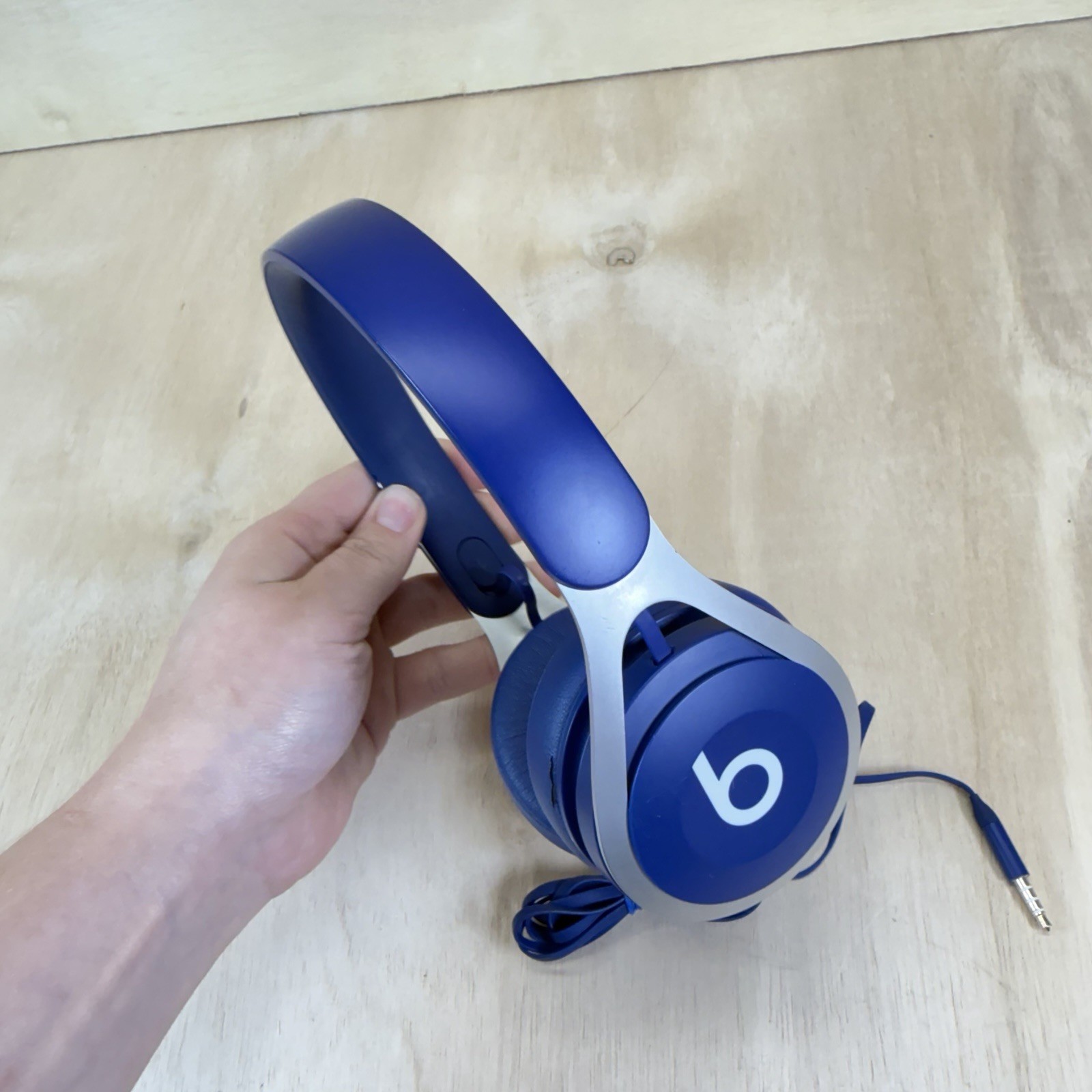 BEATS EP By Dr Dre ML9D2LLA Wired On Ear Headphones Blue Tested