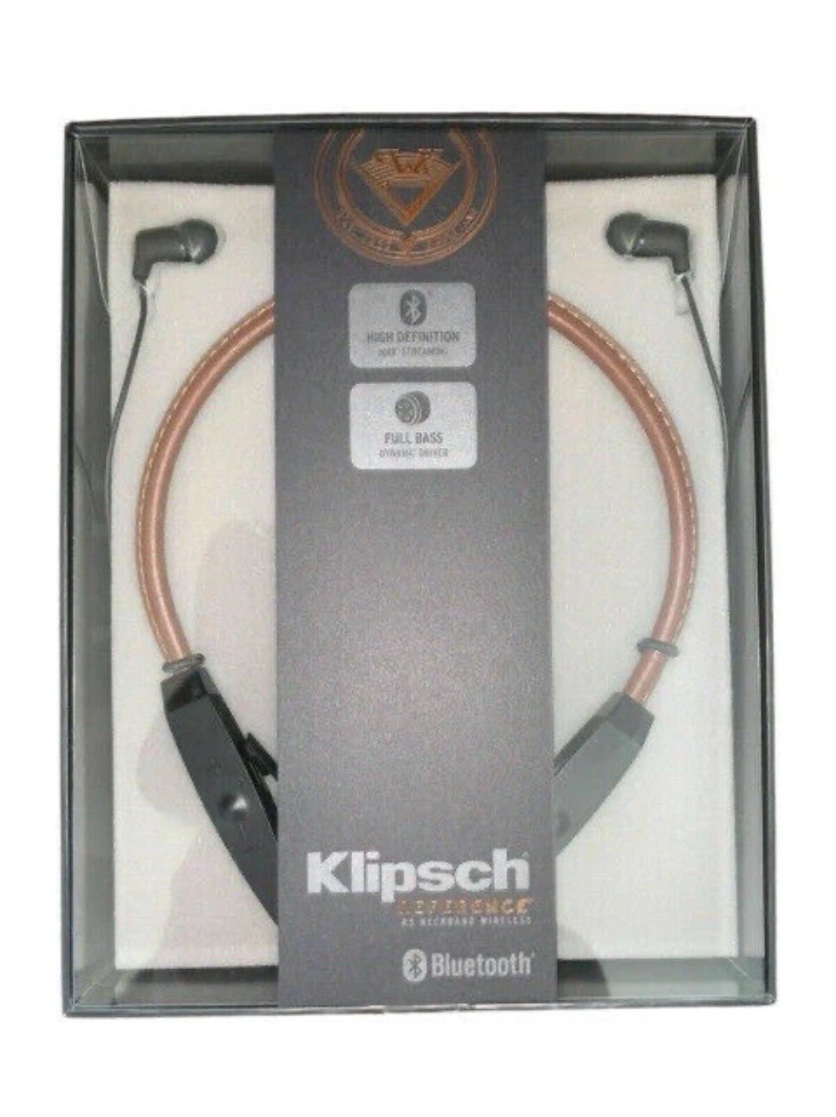 Klipsch R5 Neckband In-ear wireless Bluetooth headphones New Sealed
