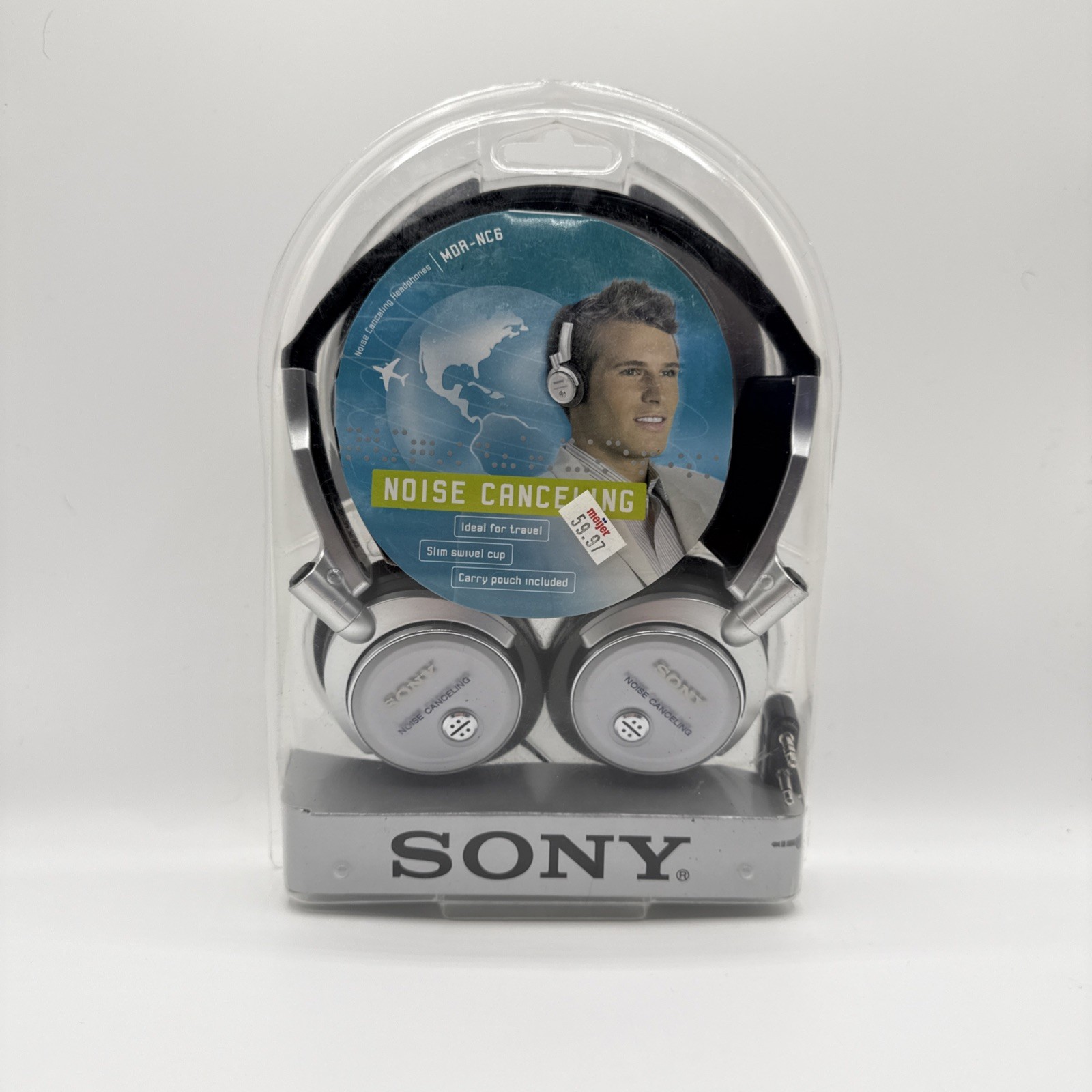 Vintage Sony MDR-NC6 Noise Canceling Headphones NIP Old Stock