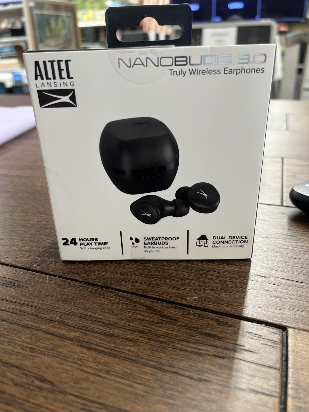 Altec Lansing NanoBuds 3.0 – Wireless Bluetooth Earbuds with Charging Case