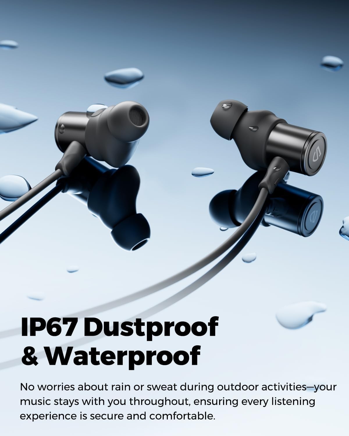 ? SOUNDPEATS Q40 HD Neckband LDAC Hi‑Res ANC Mic IP67 20H