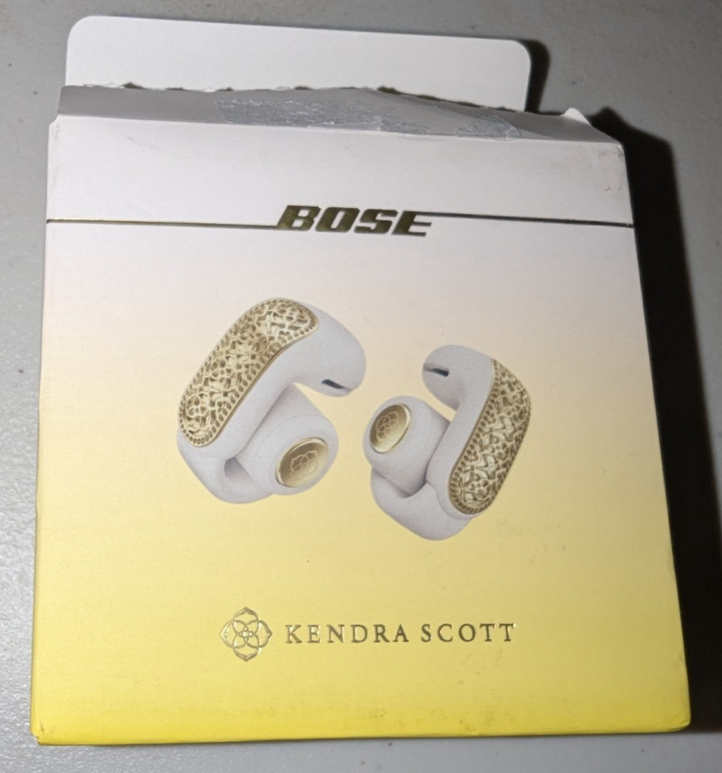 Bose x Kendra Scott Wireless Ultra Open Earbuds – Gold Filigree Limited Edition
