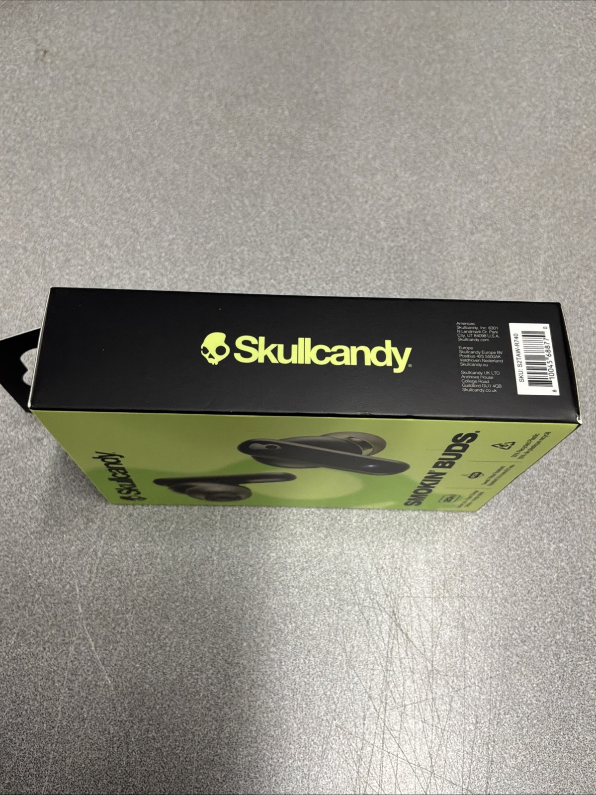 Skullcandy Smokin’ Buds Wireless In-Ear Earbuds – True Black New+Sealed