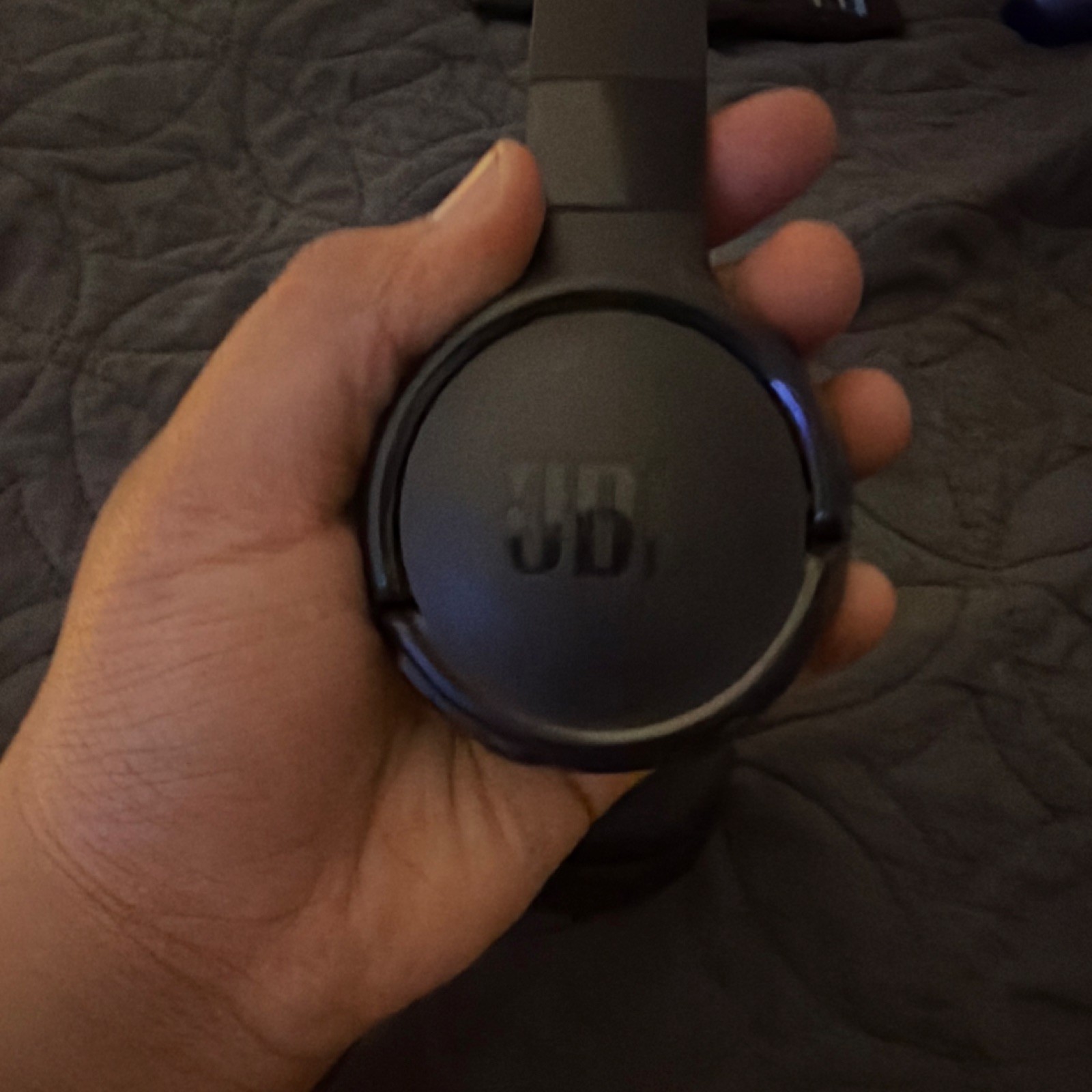 JBL Black Headband Ear-Pad On-Ear Headphones Double Earpieces