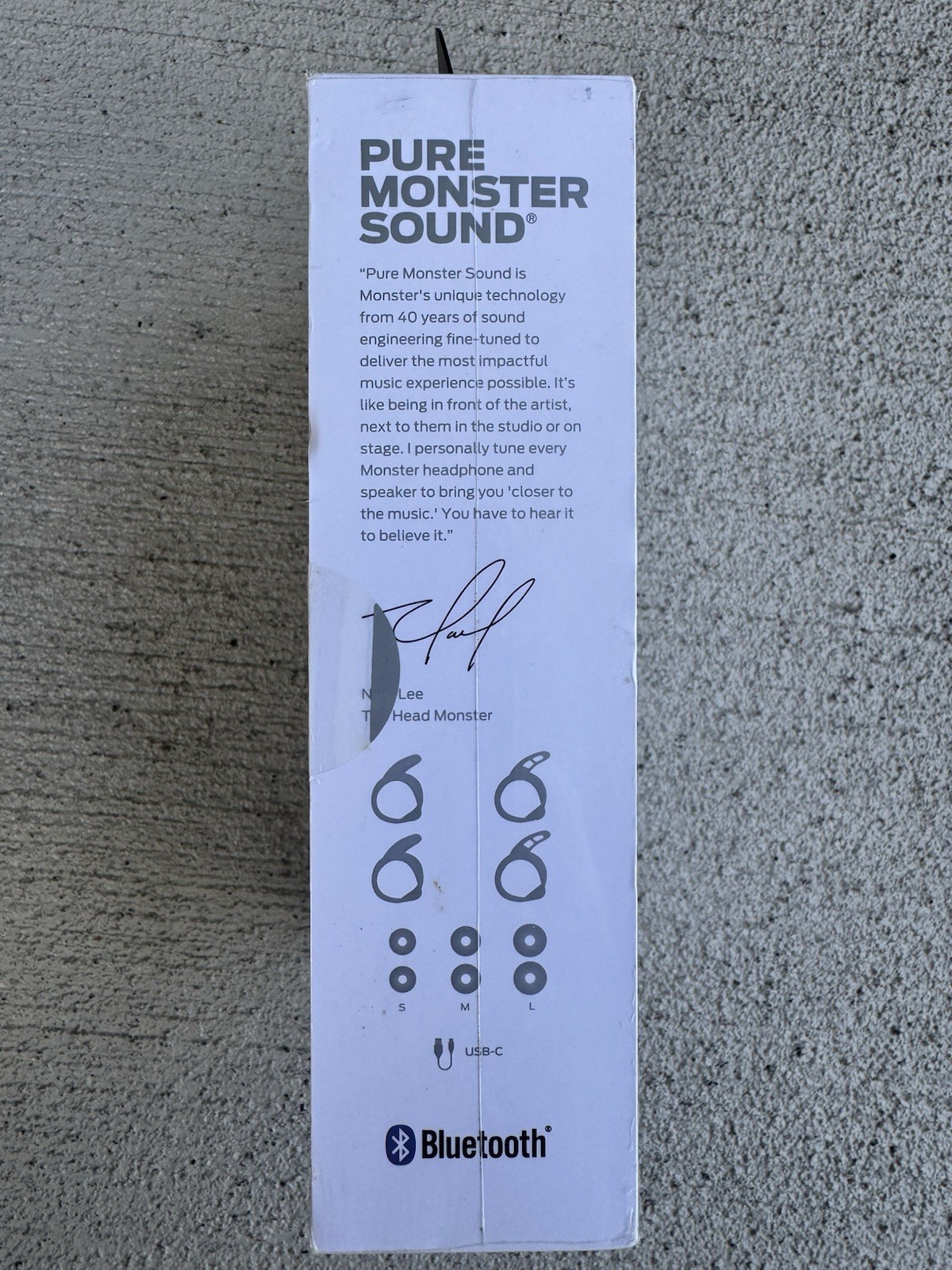 Monster Isport Champion Headphones True Wireless Earbuds Bluetooth 5.0