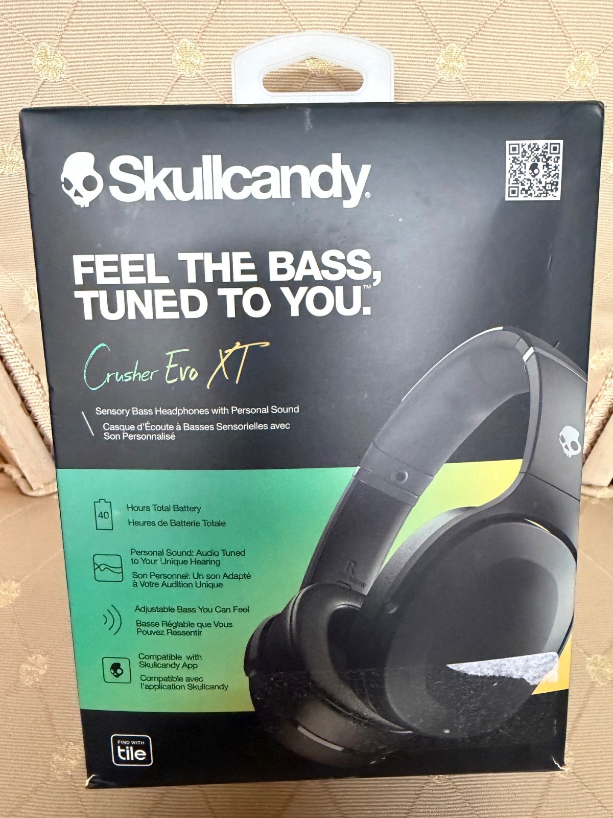 Skullcandy Crusher EVO XT Headphones Model S6EVW