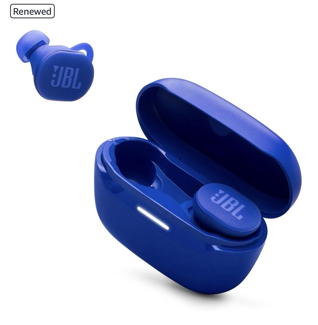 JBL Endurance Race 2 True Wireless Bluetooth Waterproof In-Ear Mic Blue
