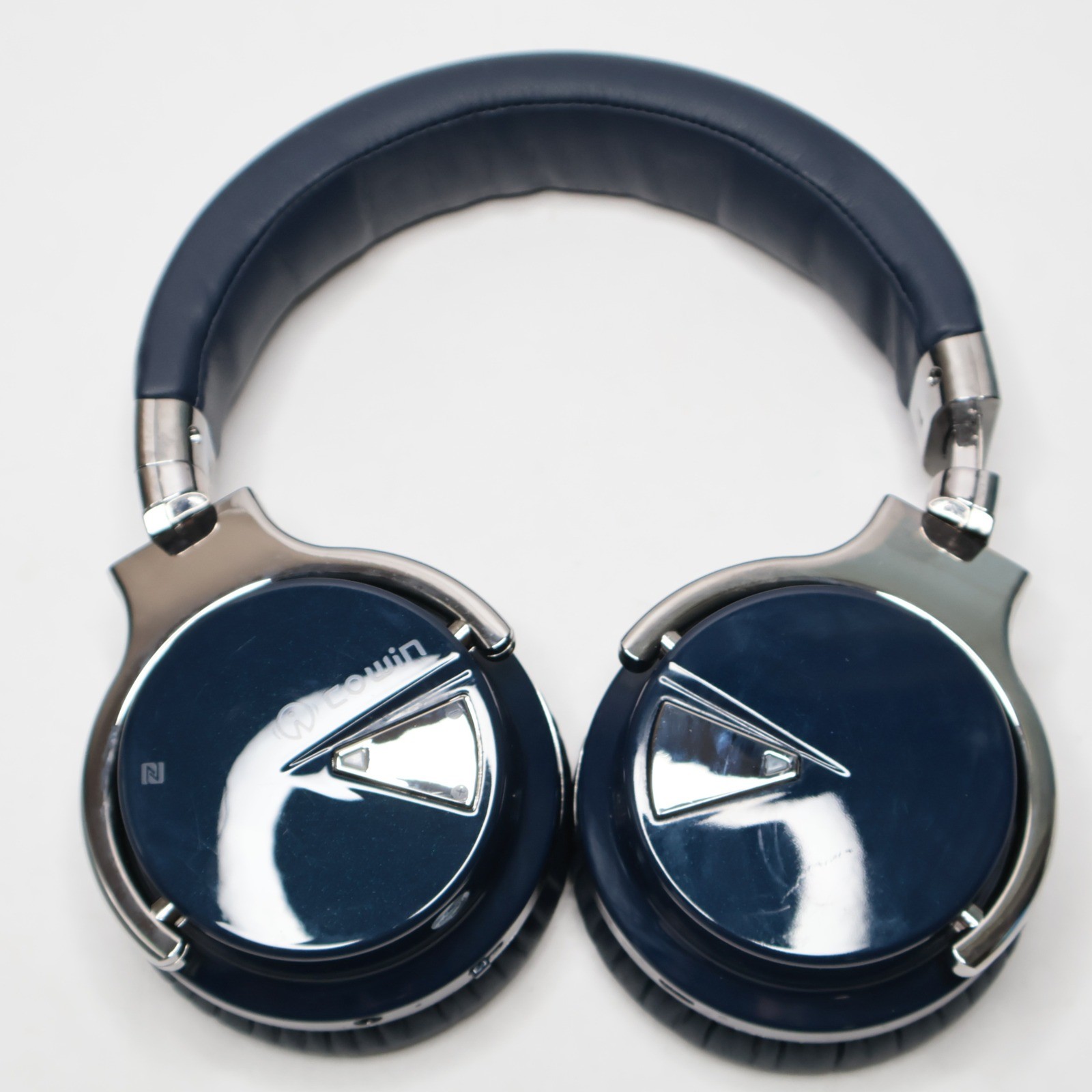 Cowin E7 Active Noise Cancelling Bluetooth Headphones Navy Blue Over Ear
