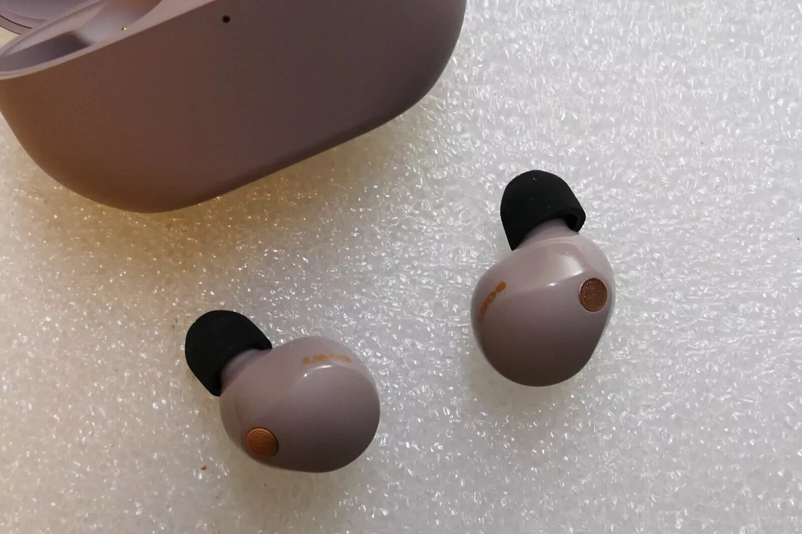 Sony WF-1000XM5 Truly Wireless Noise Canceling Earbuds Smoky Pink OPEN box
