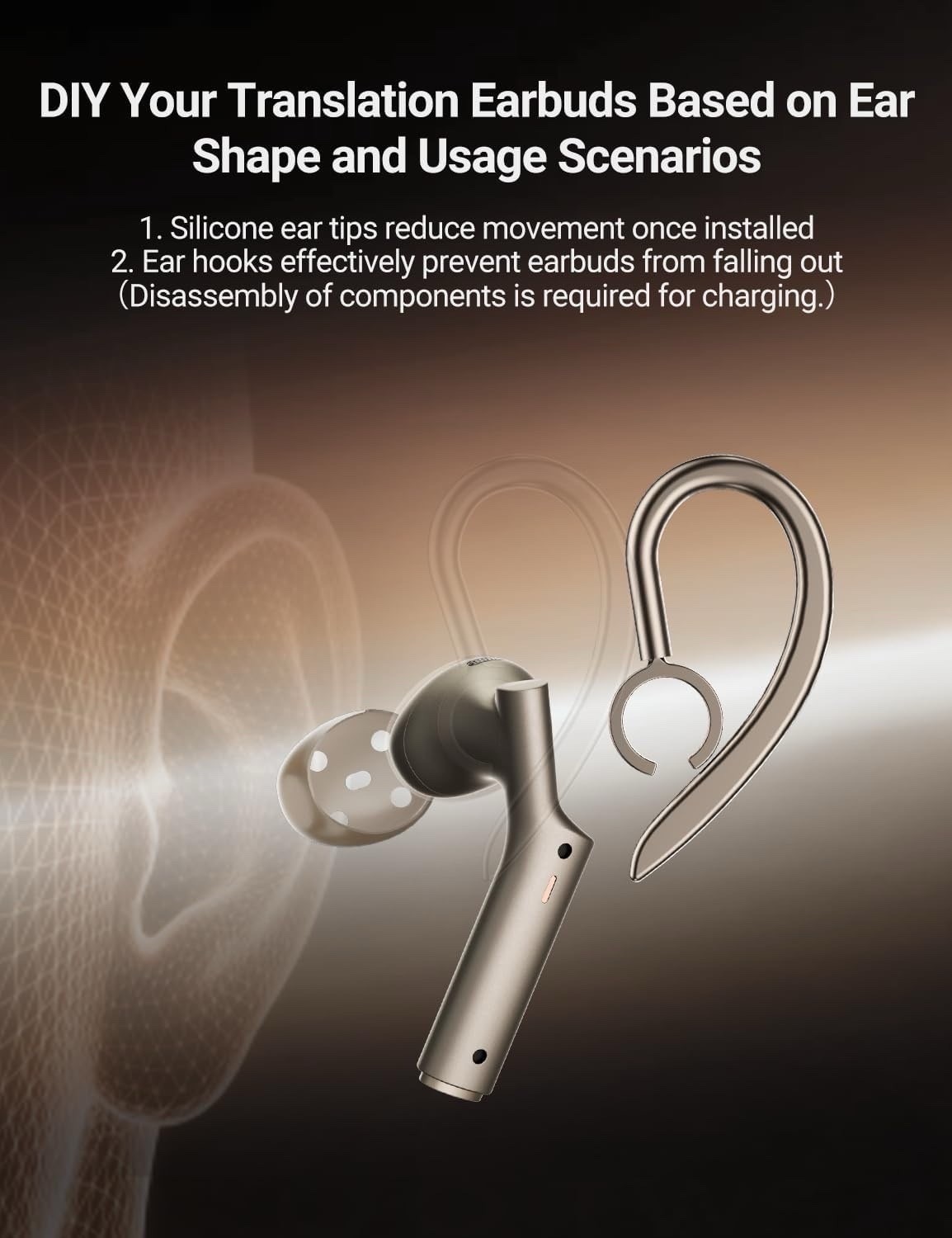 Timekettle W4 Translation Earbuds For Global Business and Friends- iOS / Android