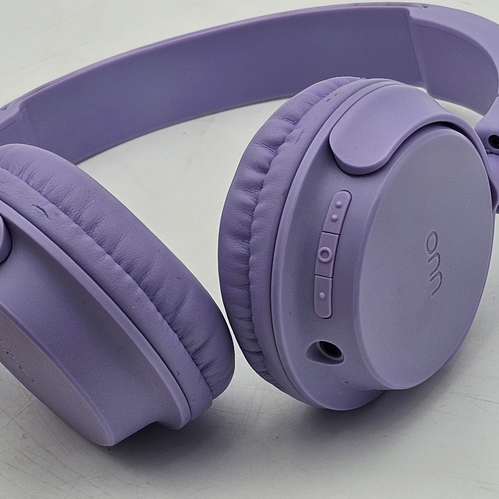onn. Wireless On-Ear Headphones Purple Bluetooth OND19AAH24 Tested