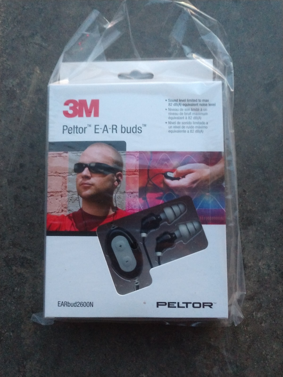 3M Peltor EARBUD2600N Noise Isolating Headphones BRAND NEW NOS