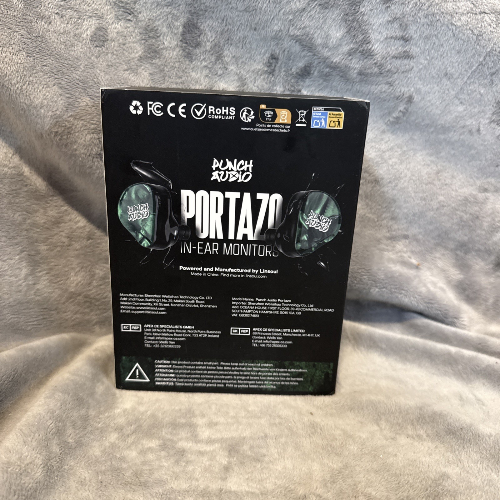 Linsoul Punch Audio Portazo 1DD + 2 Planar Driver in Ear Monitor