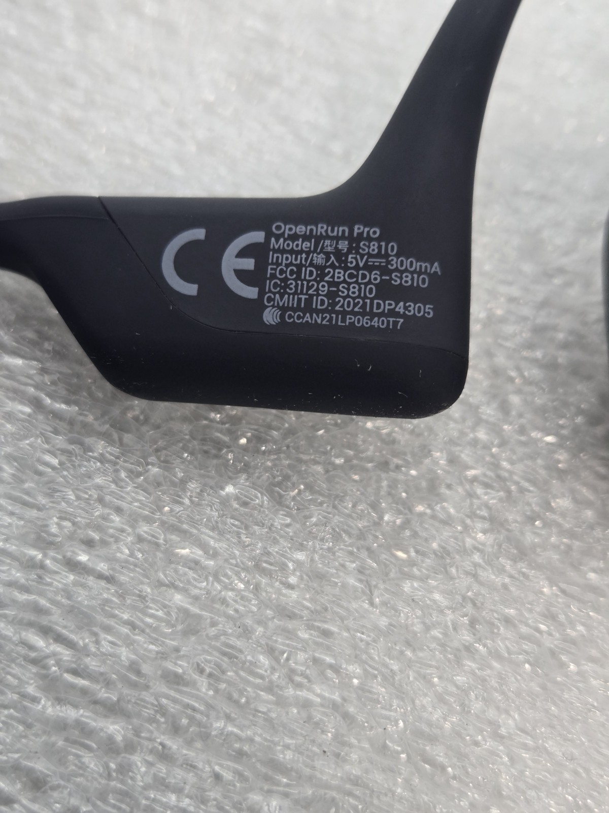 Shokz OpenRun Pro S810 Bone Conduction Open Ear Headphones FAST FREE SHIPPING a
