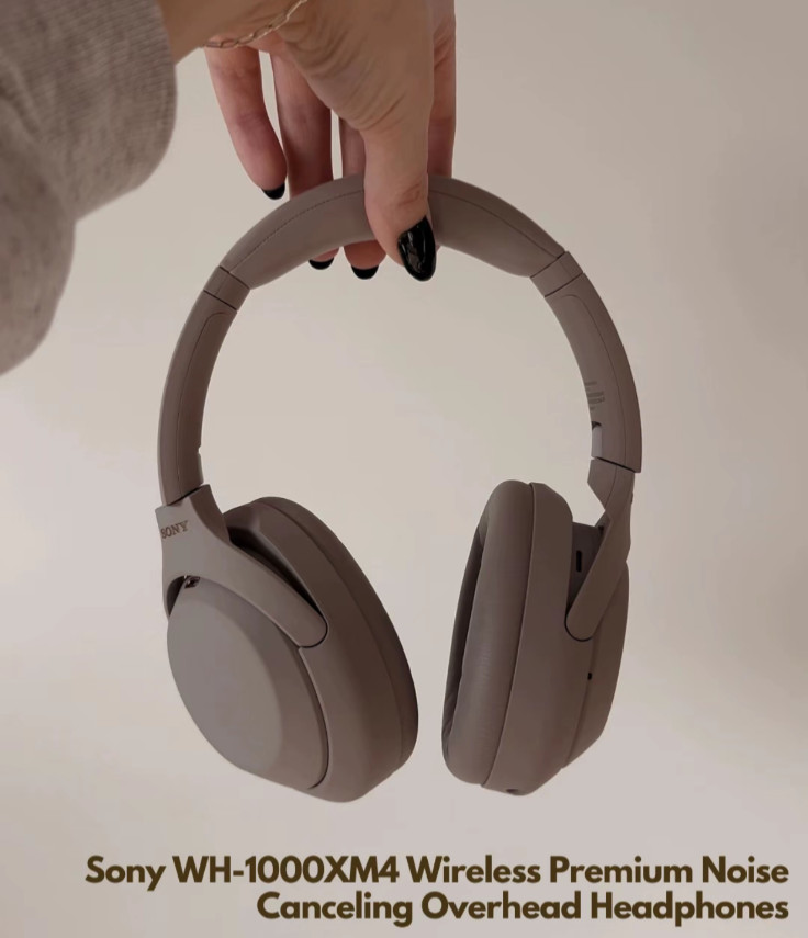 Sony WH-1000XM5 (Smoky Pink) Wireless Noise-Canceling Over-the-Ear Headphones