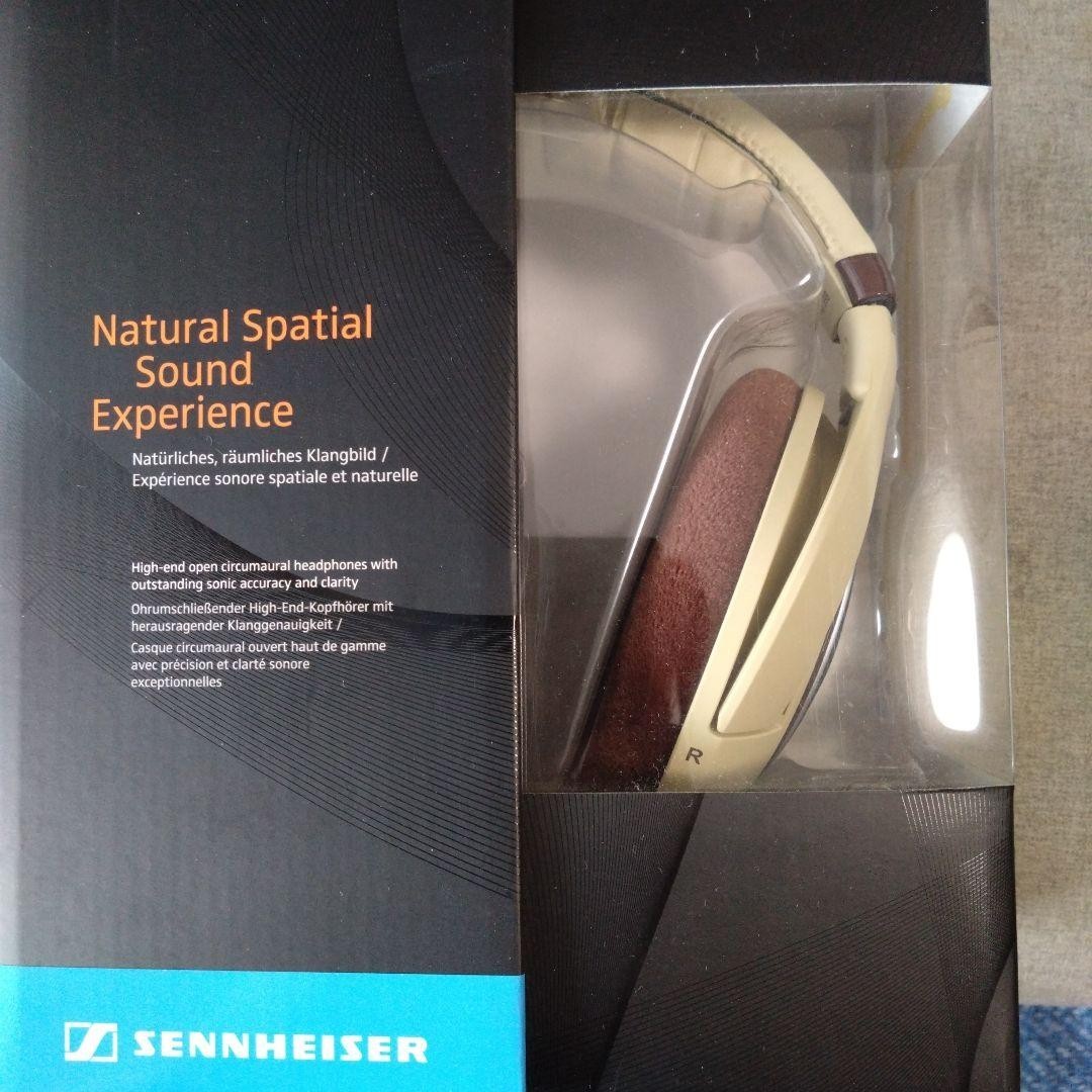 Sennheiser HD 598 Open-Back Headphones Cream Natural Spatial Sound 50mm USED