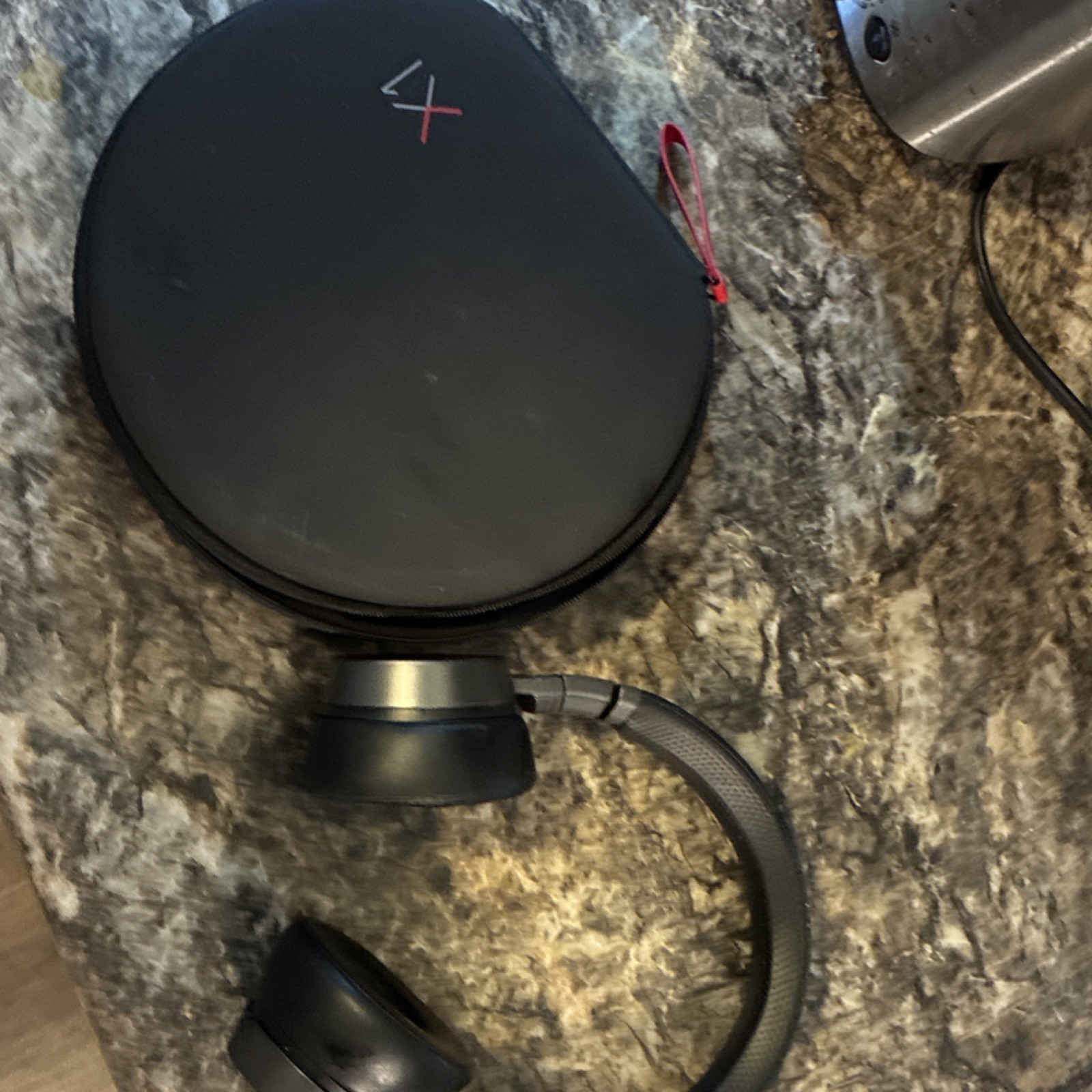 Lenovo ThinkPad X1 Noise Cancelling Bluetooth Headphones w/ Case & Cables