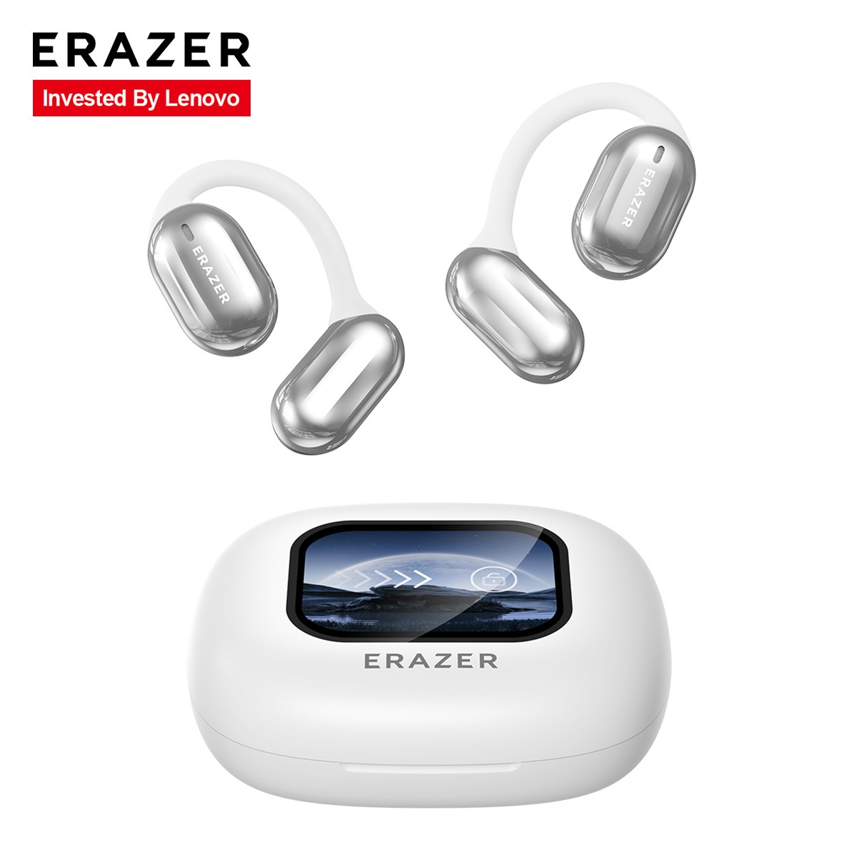 ERAZER XP2 Wireless Earbuds Bluetooth Headset AI Translator Headphone LED Screen