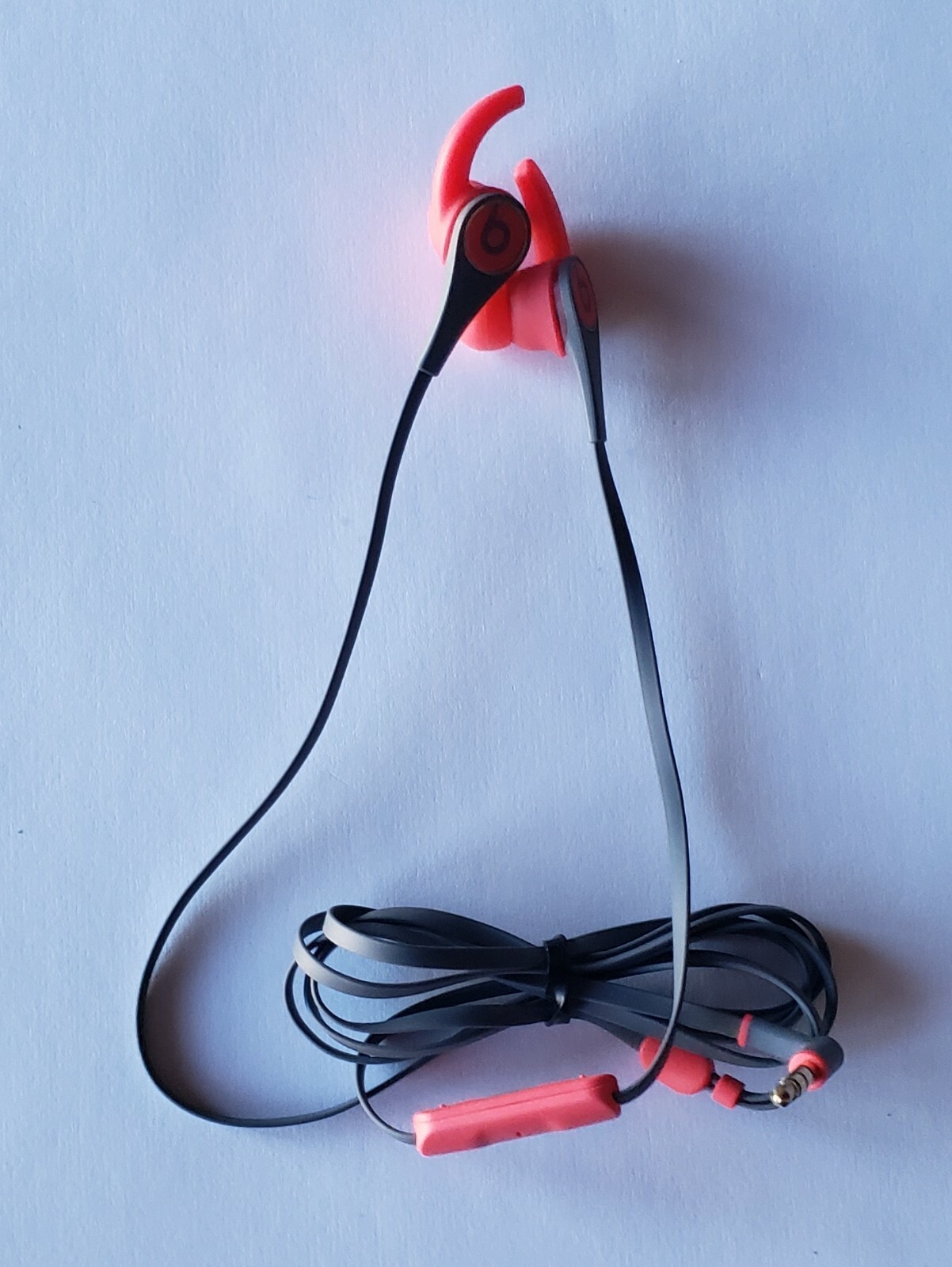 OEM SIREN RED Dre Beats Tour2 In-Ear Headphones with AUDIO ISSUE – Read Details